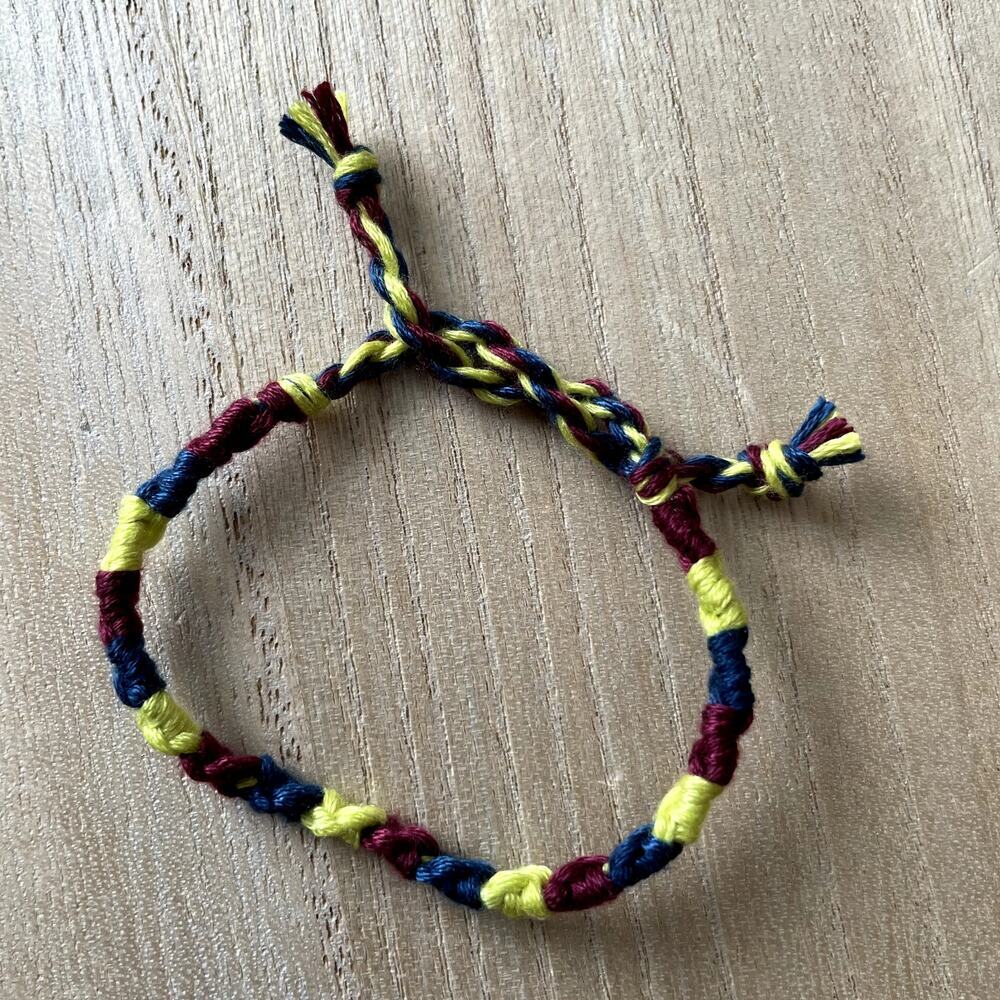 Giovanna Bracelet anklet trendy comfortable tie embroidery thread woven gift